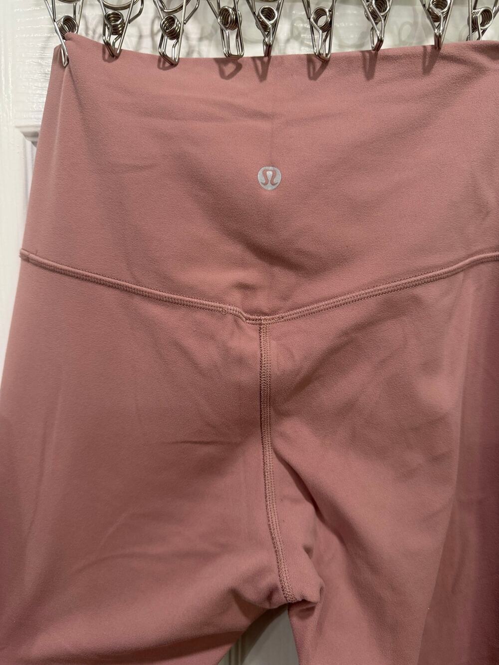 Lululemon Align Size S High-Rise Nulu 25" Leggings Dusty Mauve Yoga Pilates